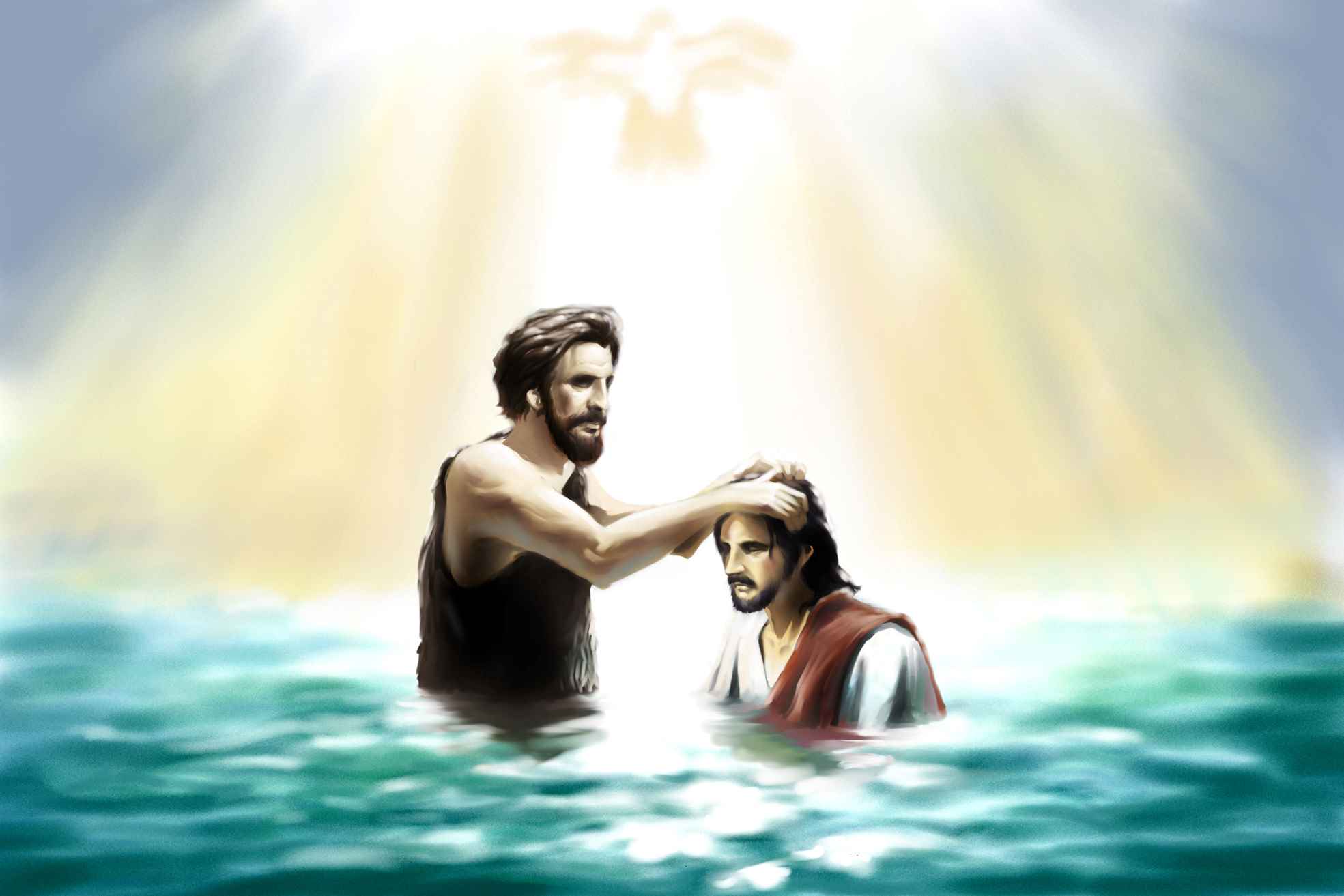 Крещение Иисуса в Иордане